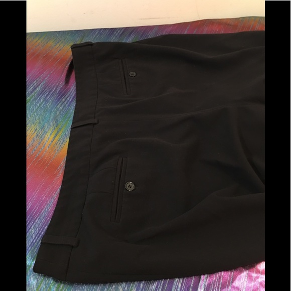 Apostrophe Black Stretch Slacks Pockets P3 - Picture 3 of 5